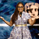 Ava DuVernay accepts the John Schlesinger Britannia Award for Excellence in Directing at the 2017 AMD British Academy Britannia Awards.
